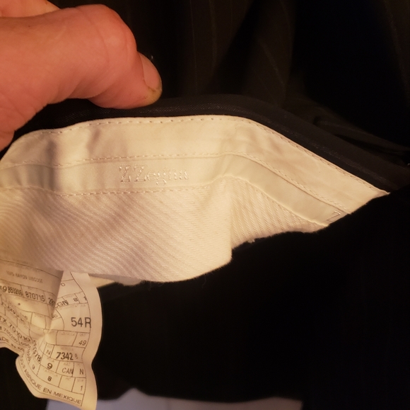 Z zenga pin stripe suit black - Picture 2 of 4